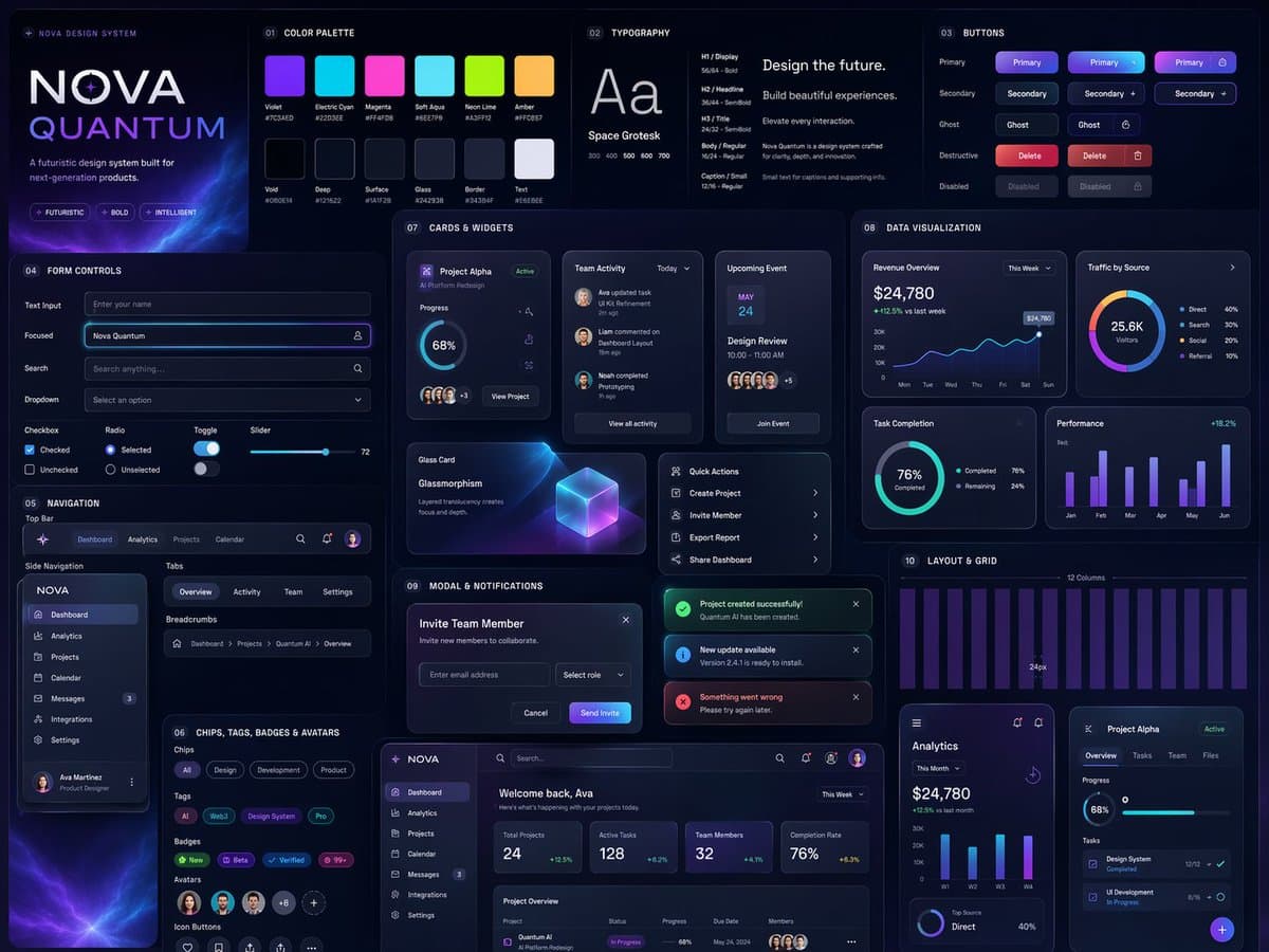 生成一套 UI 设计系统