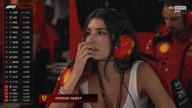 F1 Ferrari Guest Live Broadcast