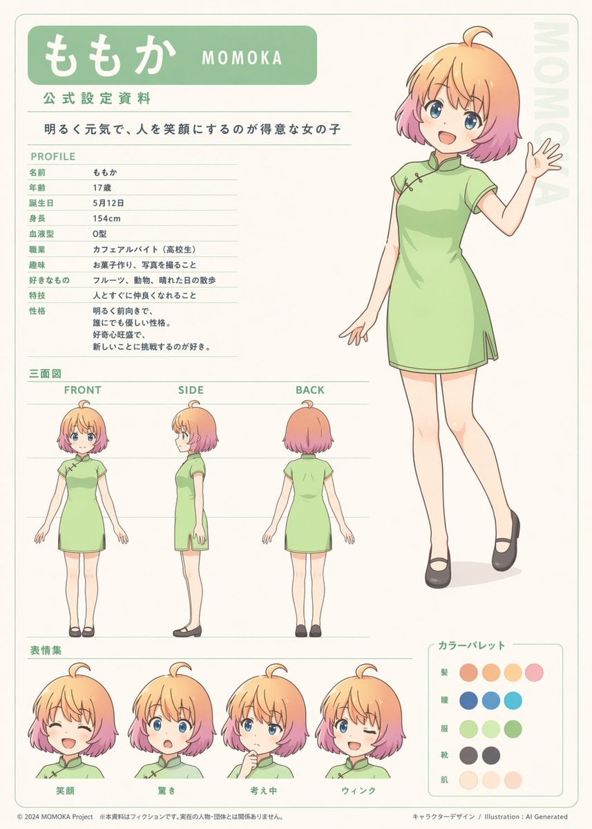 正视图参考图生成