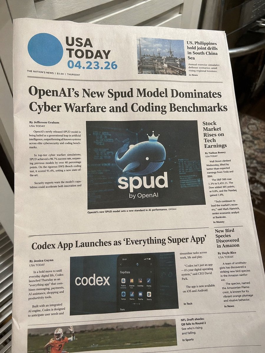 照片级真实感的报纸头版