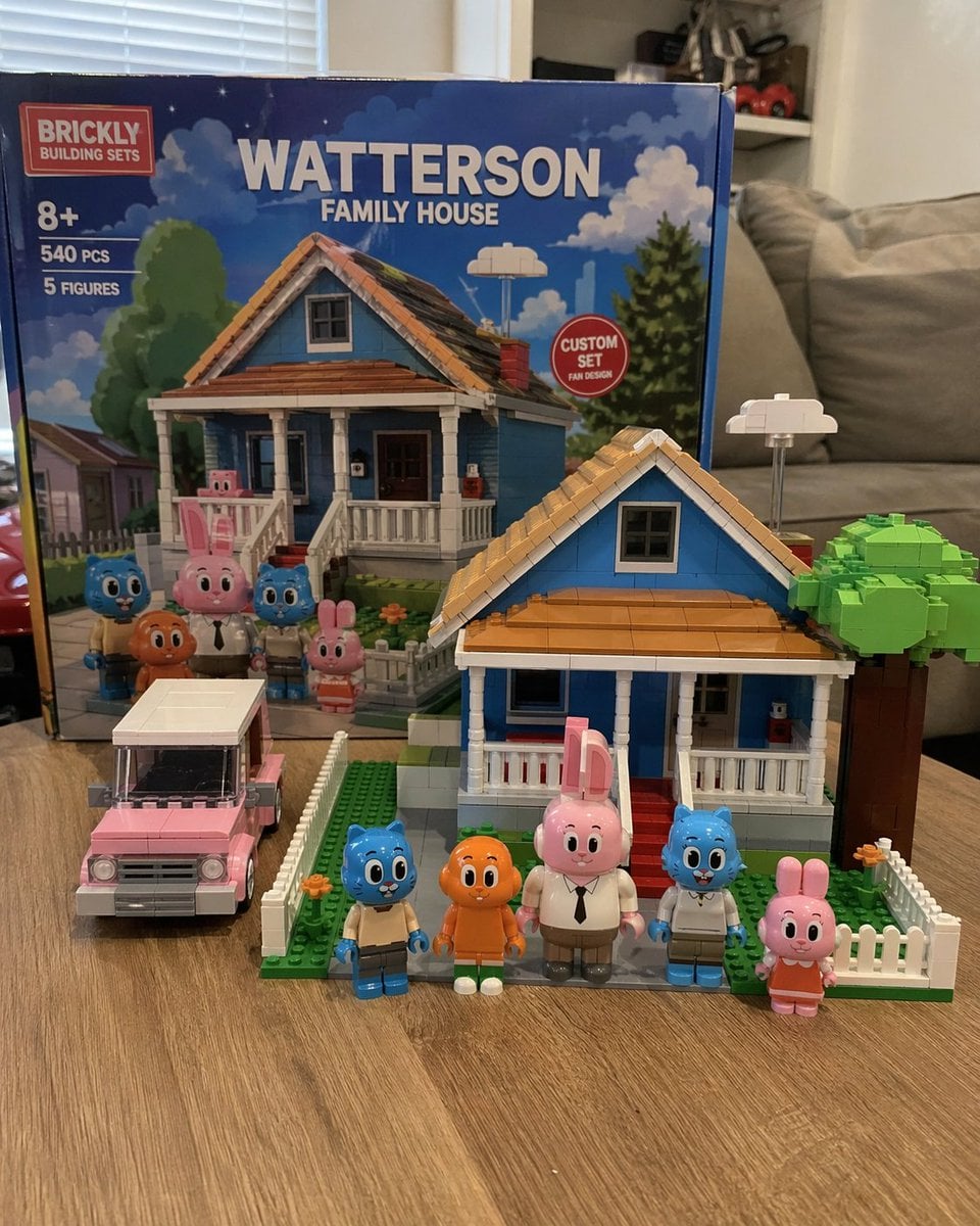 Custom Building Block Set Photography