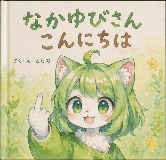 Watercolor Picture Book Cover