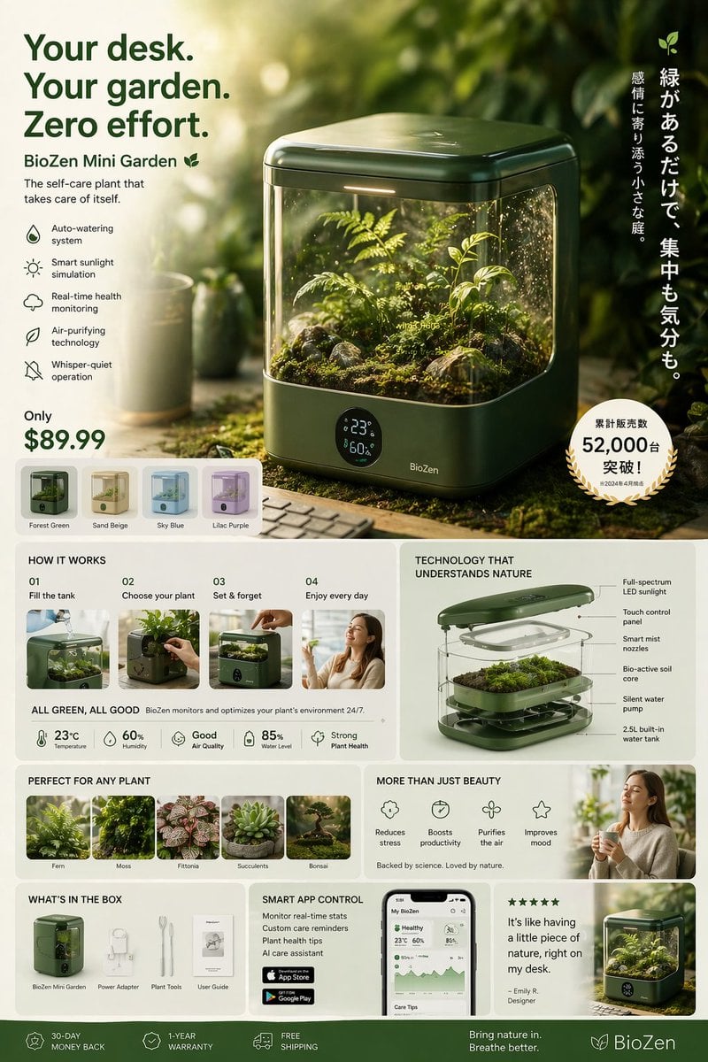 未来感日式产品广告