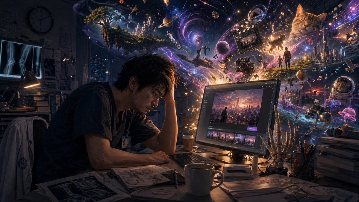 深夜的暗黑创意超载
