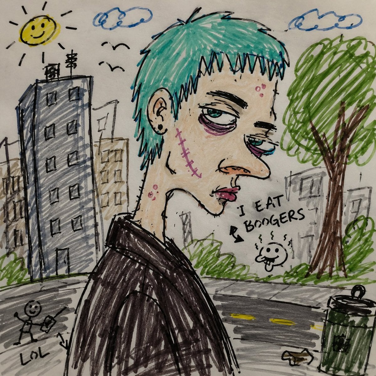 趣味丑萌涂鸦转换