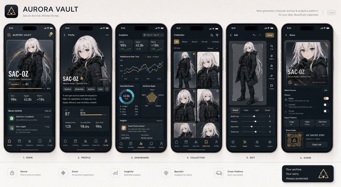 下一代移动应用 UI 展示