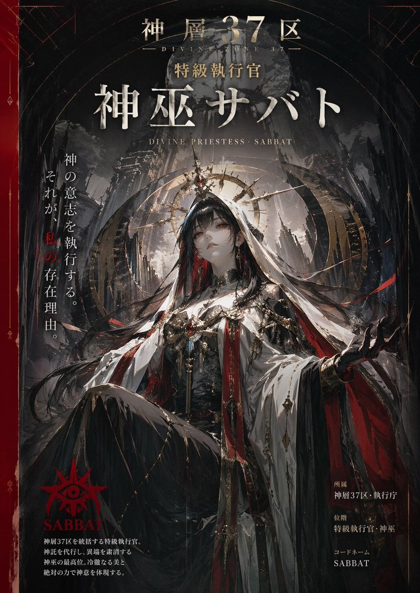 暗黑奇幻角色海报