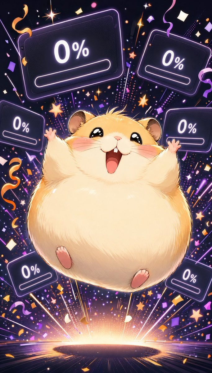 可爱仓鼠 0% 庆祝