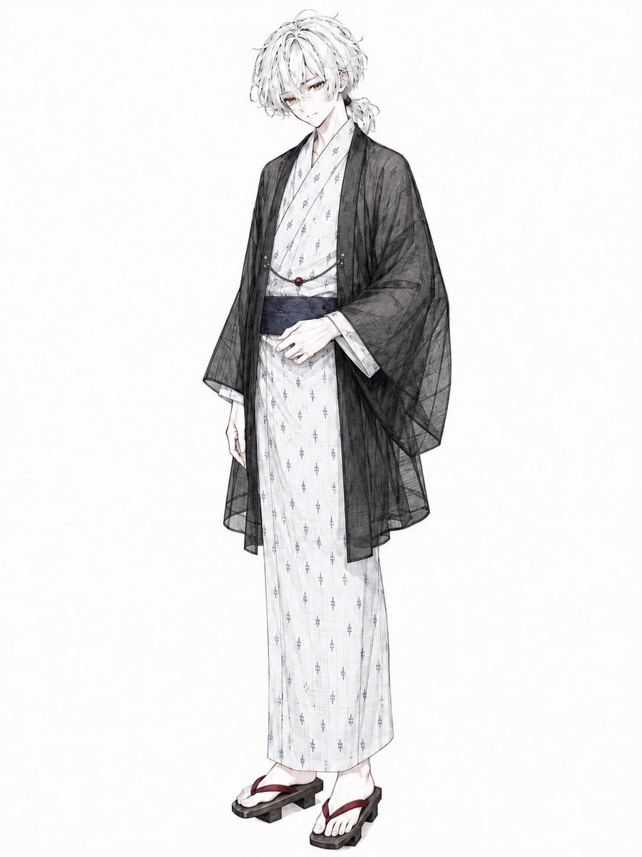 动漫夏季和服设计