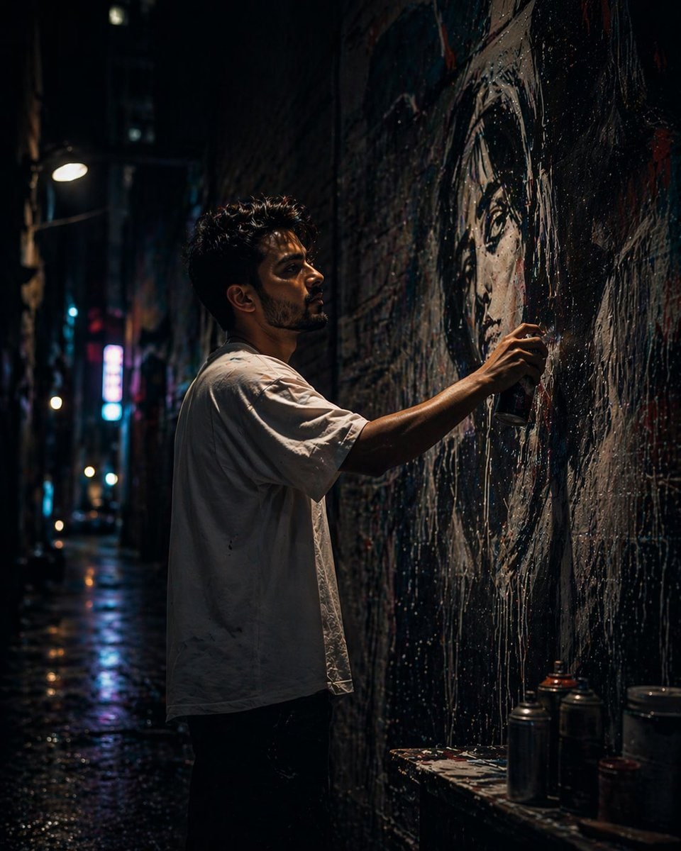 Urban Alley Mural Artist