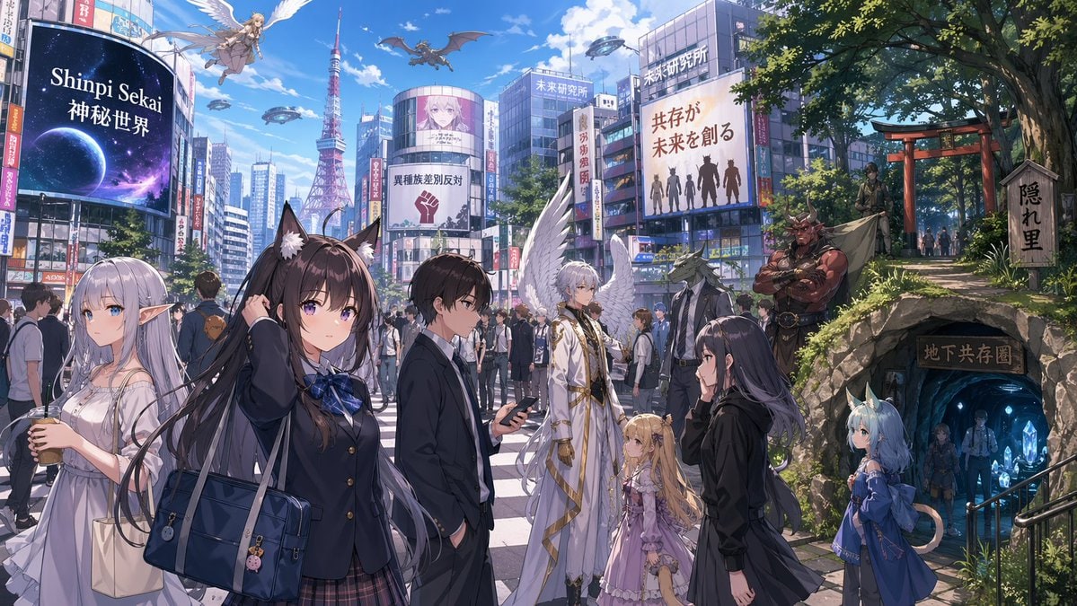 Urban Fantasy Coexistence Crossing