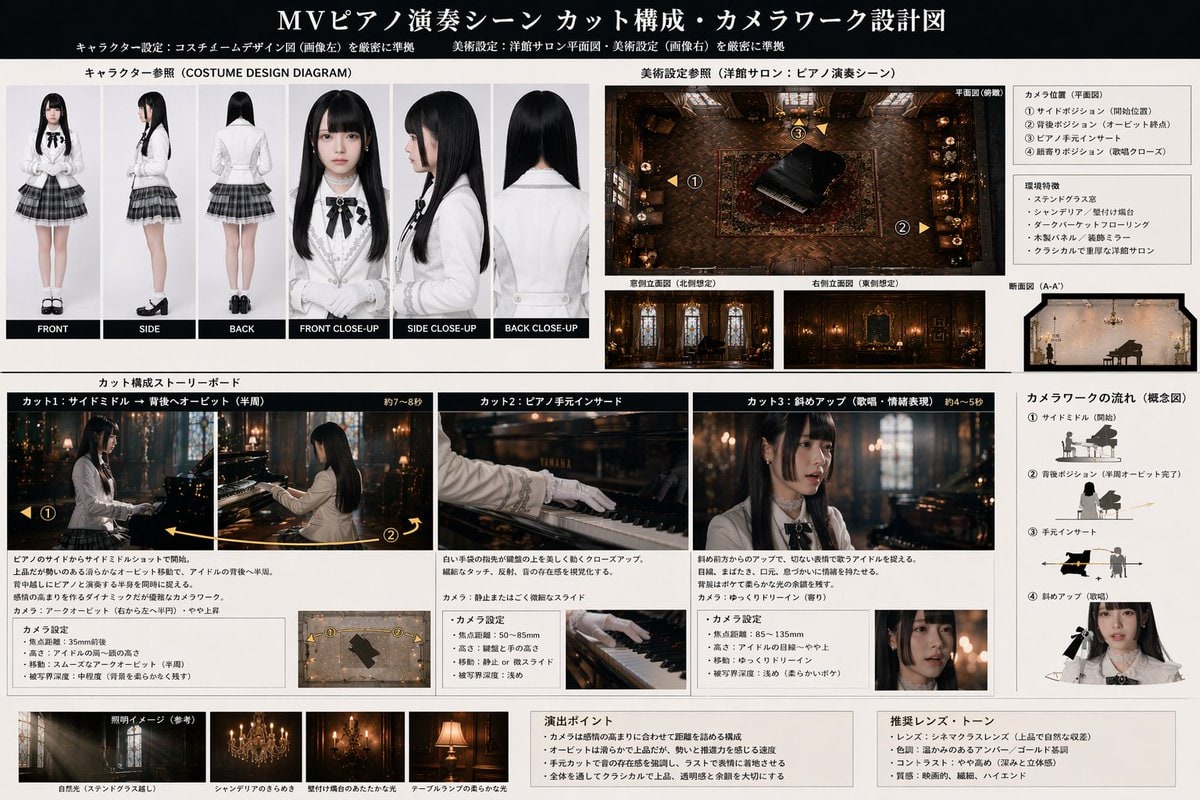 音乐视频制作分镜蓝图