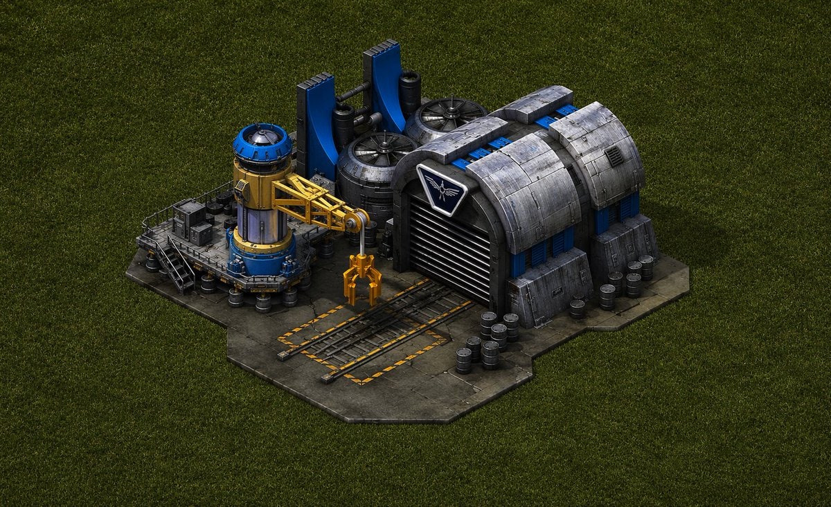 复古策略游戏建筑构建