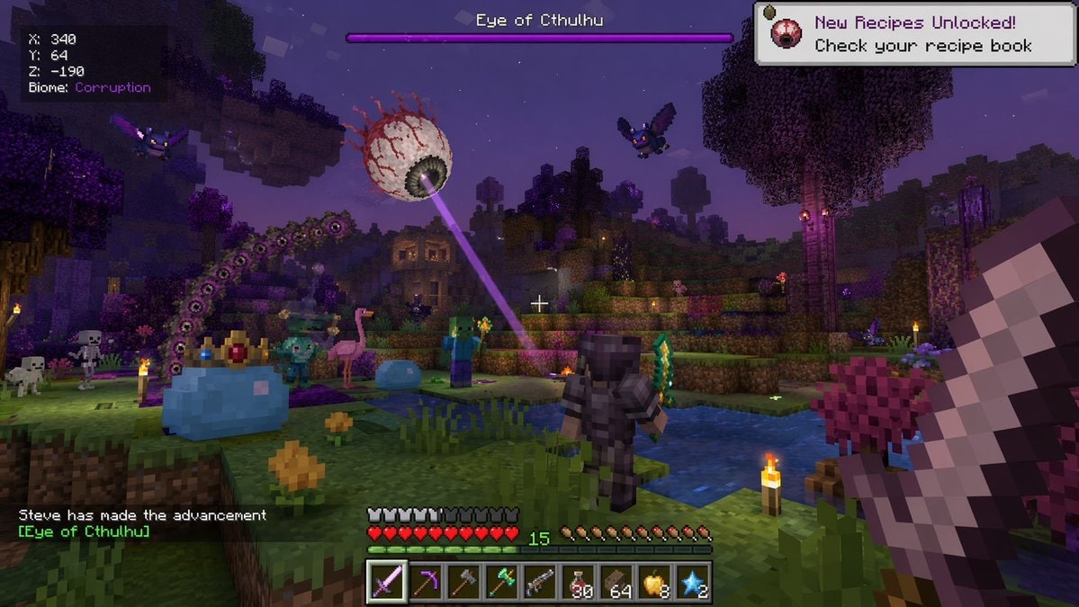 体素沙盒 Boss 战 UI