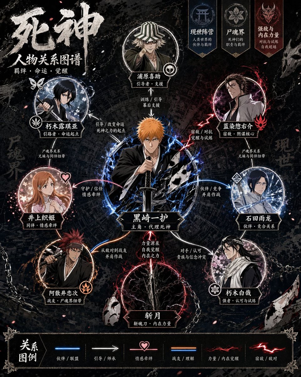 Character Relationship Diagram Poster Generator