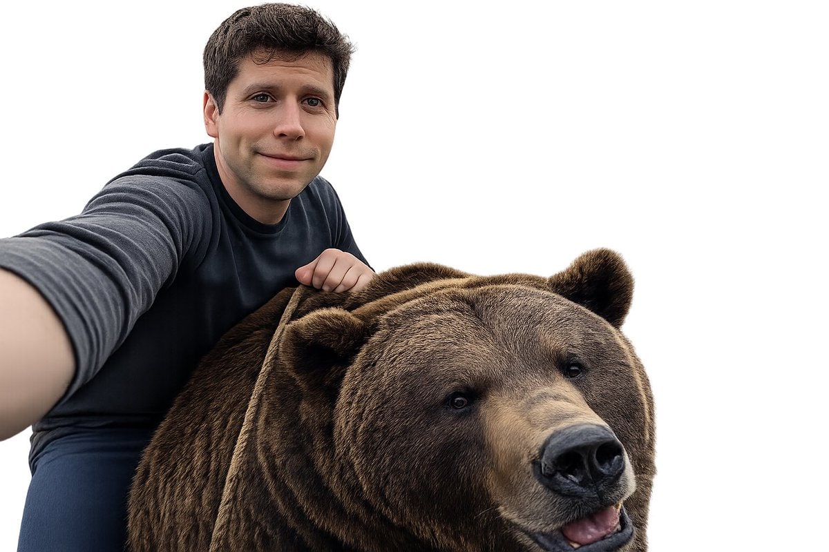 Sam Altman 骑熊