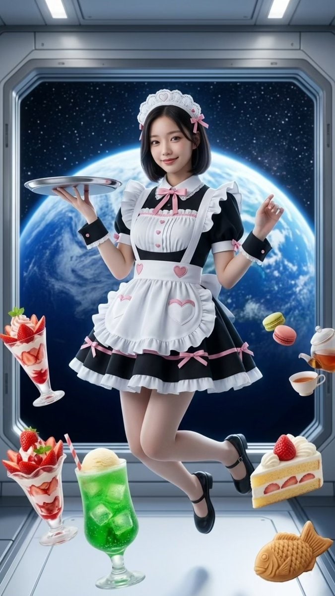 头像 / 头像 - 零重力太空女仆咖啡厅人像