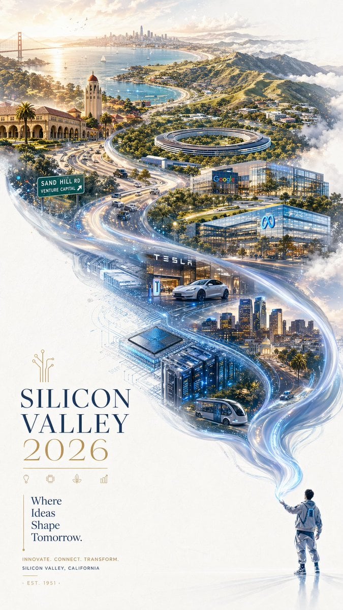 Silicon Valley 2026 宣传海报