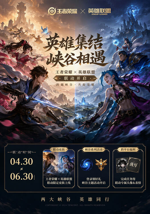 游戏联动海报