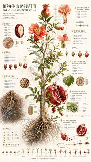 植物生长图谱信息图