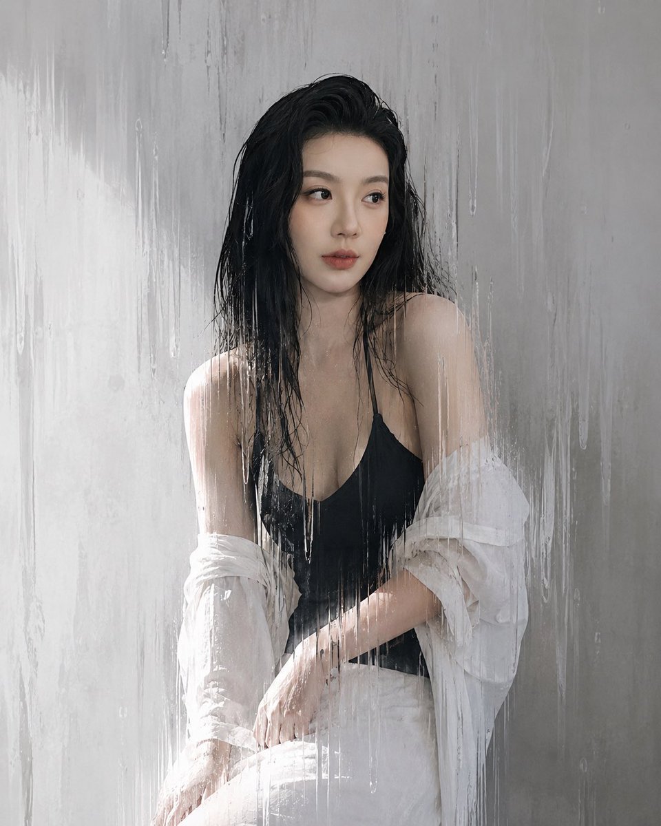 头像 / 头像 - 雨玻璃时尚人像
