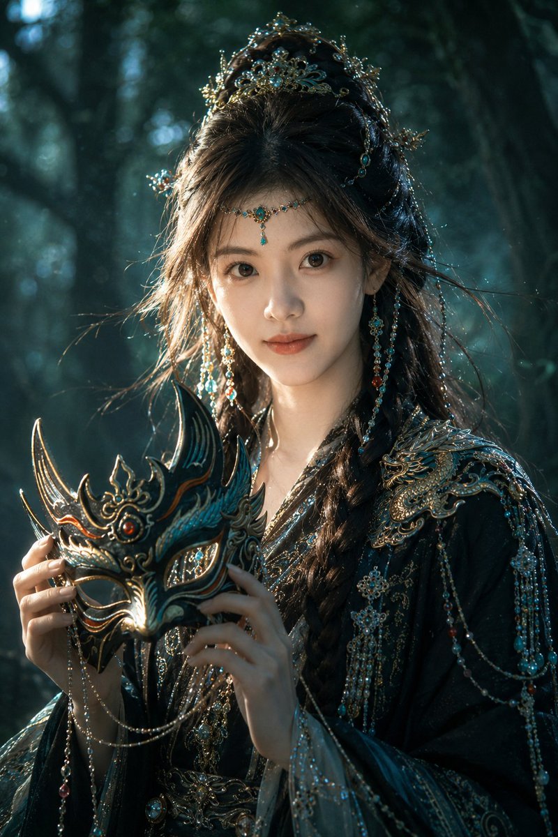 个人资料/头像 - 东方奇幻电影感人像