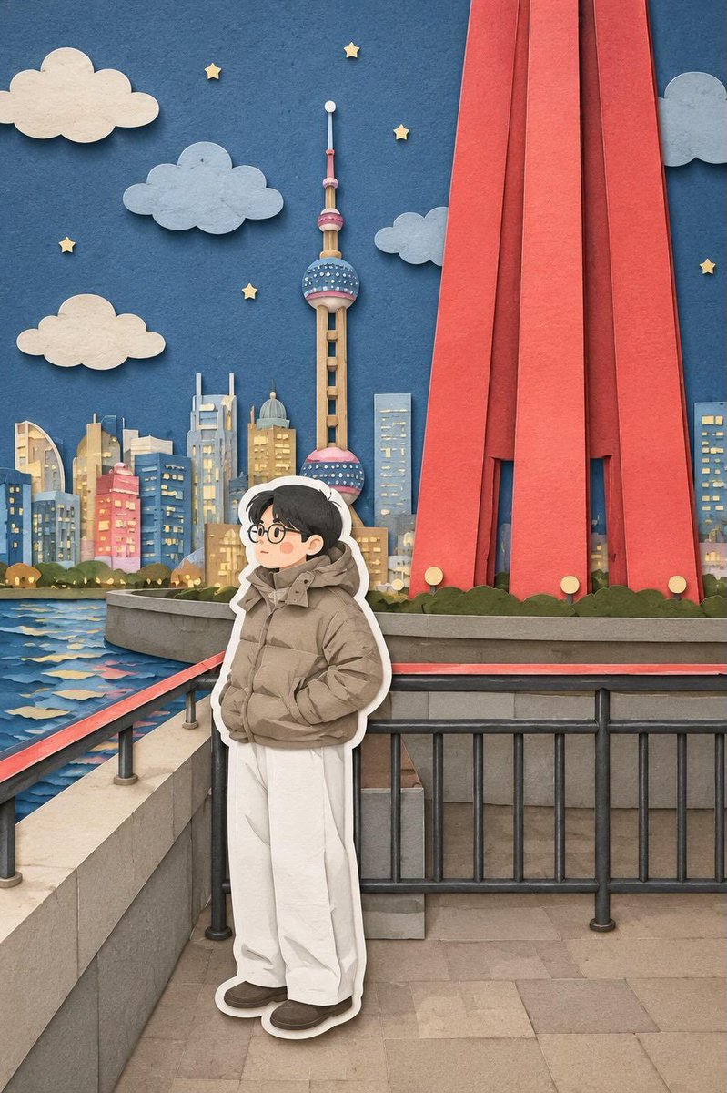 漫画/故事板 - 手工剪纸分层风格