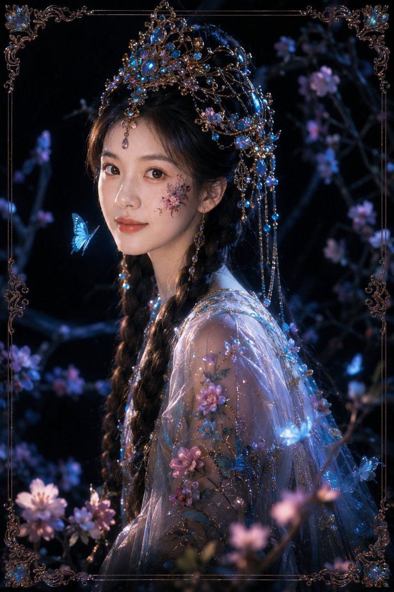 个人头像 - 暗黑奇幻东方神话人像