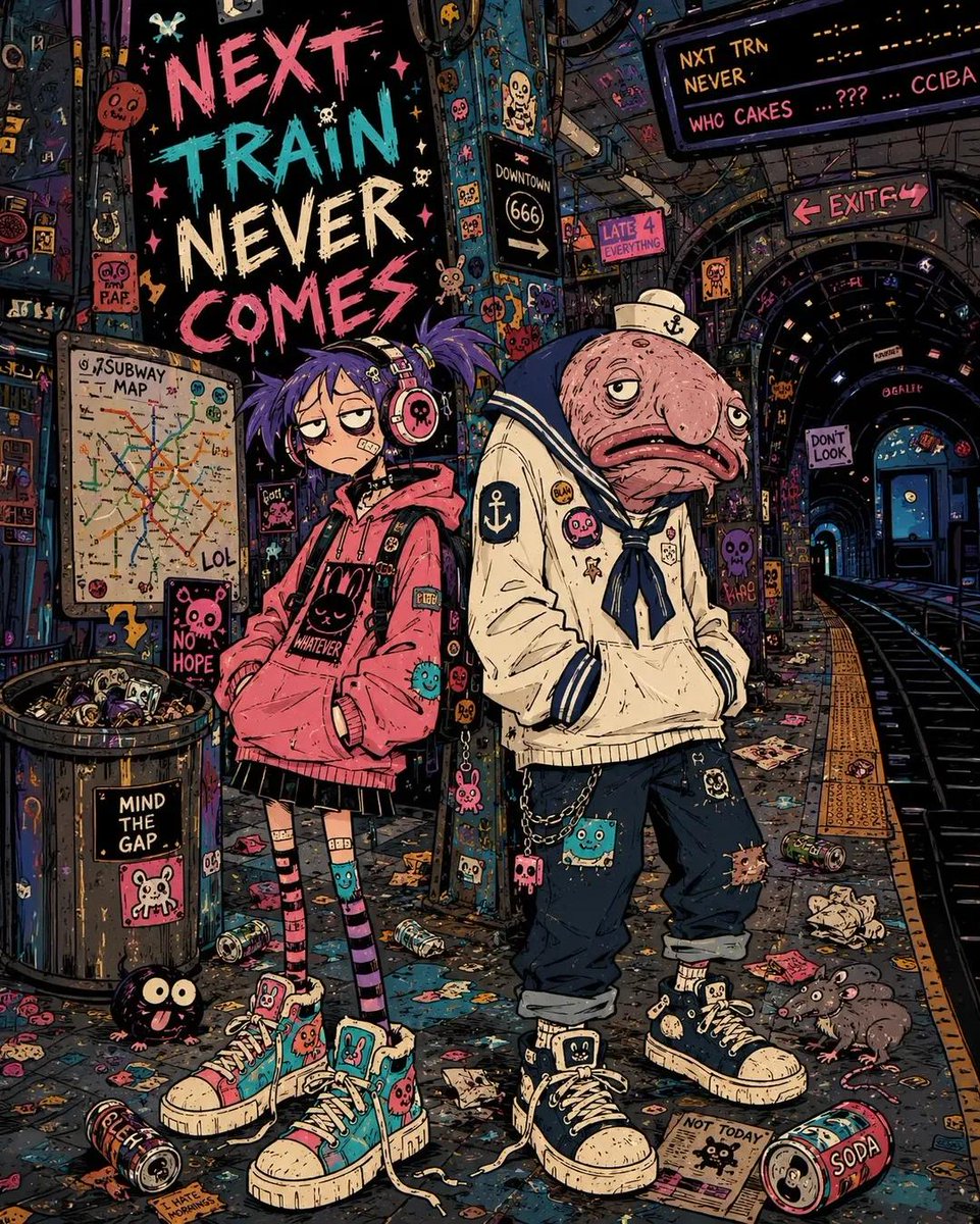 漫画/故事板 - 2000年代独立卡通插画