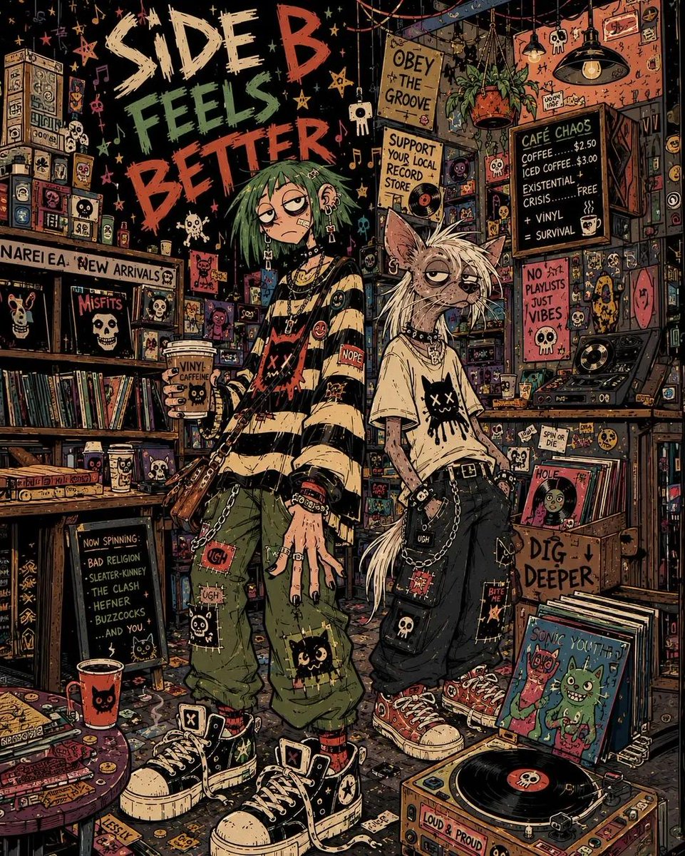 漫画/故事板 - 2000年代独立卡通插画