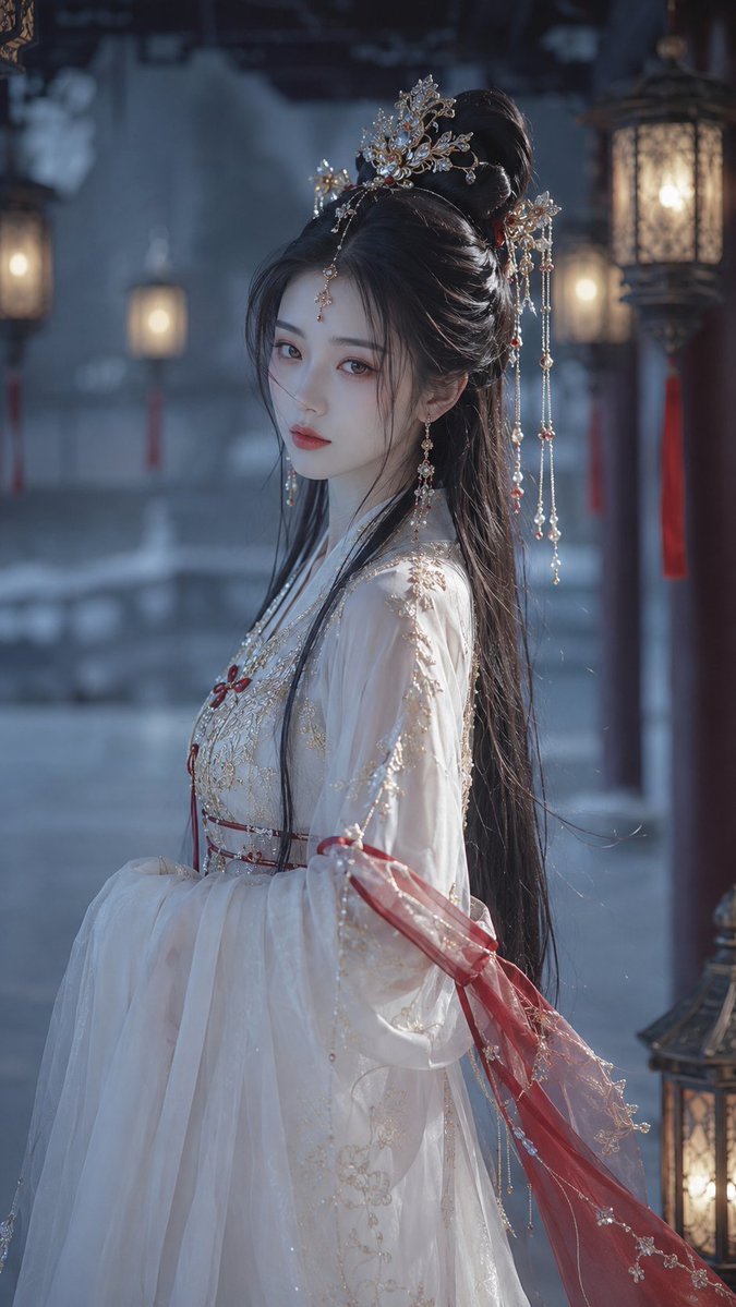 头像 / 头像 - 古代奇幻银色人像