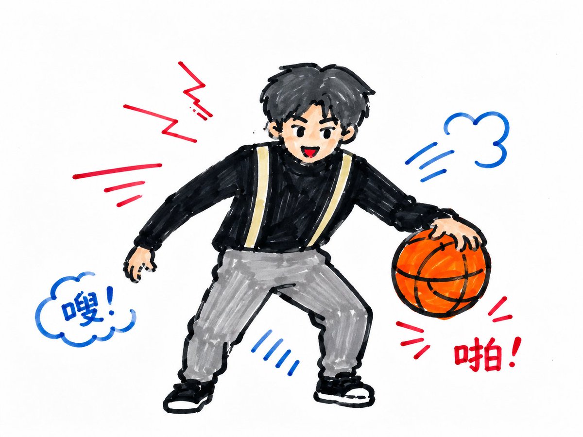 信息图 / 教育视觉 - 儿童马克笔绘画风格
