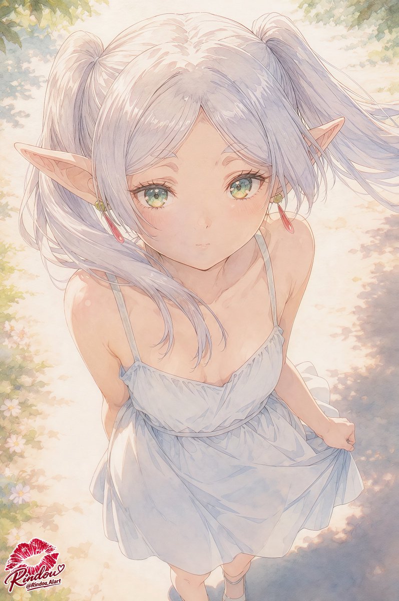 头像 / 头像 - 被审查的精灵少女花园插画