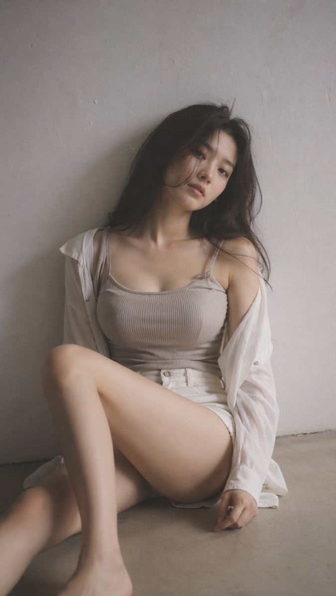 个人资料/头像 - 杂志风竖版人像配黑雾 · @username