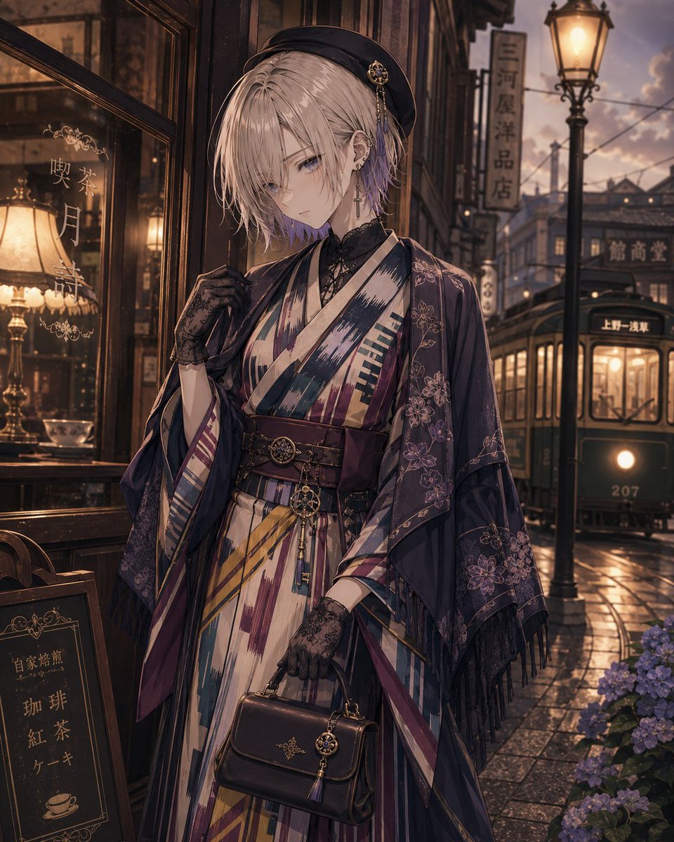 漫画/分镜 - 昭和摩登铭仙和服时尚