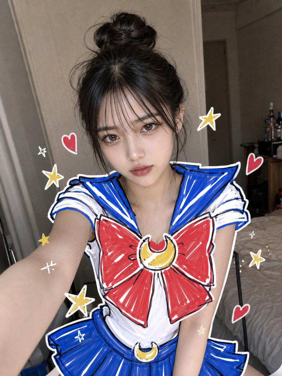 个人资料/头像 - 美少女战士涂鸦自拍