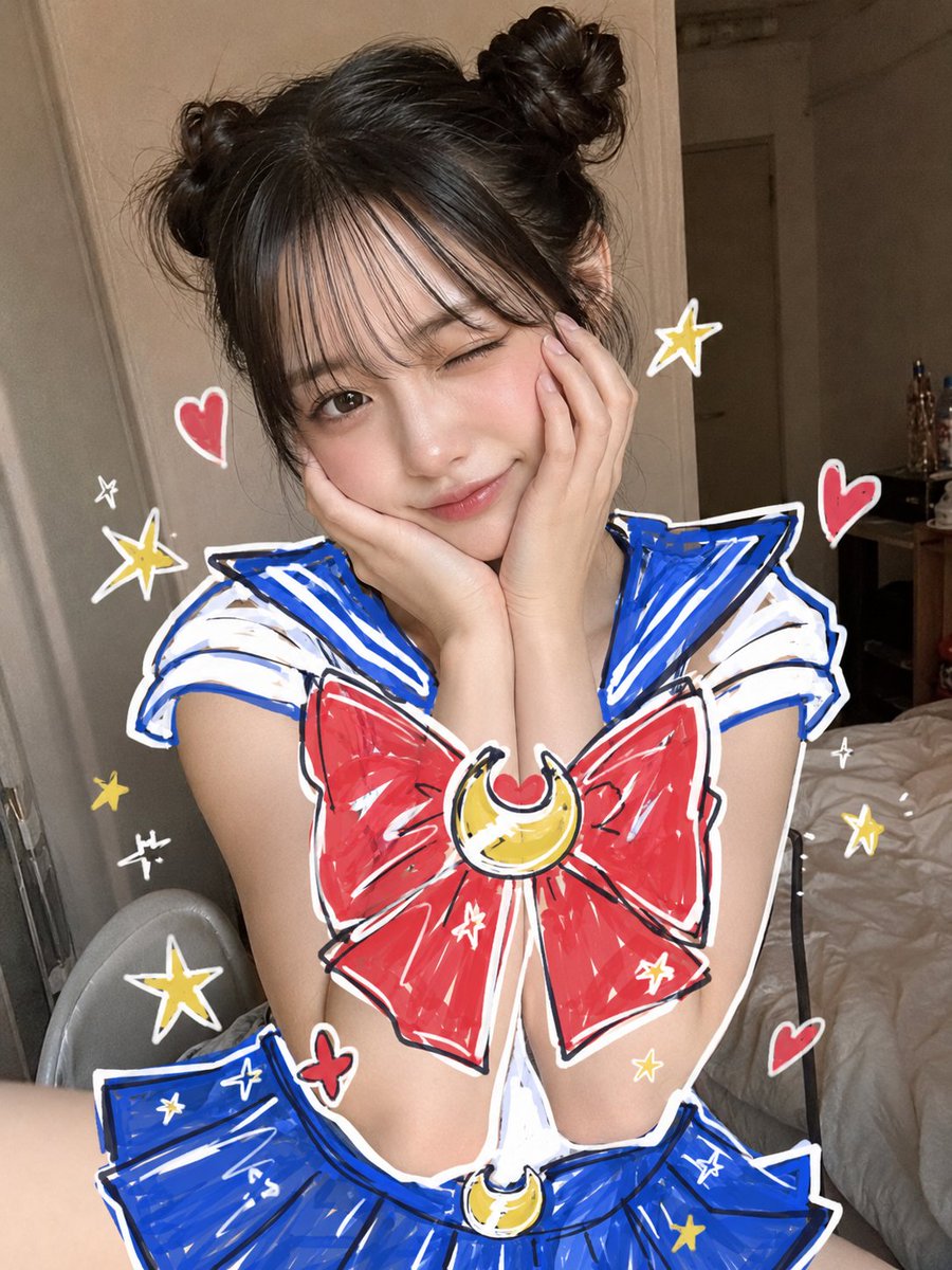 个人资料/头像 - 美少女战士涂鸦自拍