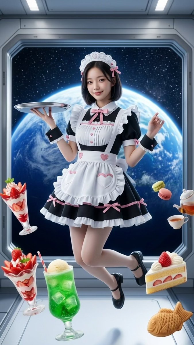 头像 / 头像 - 零重力太空女仆咖啡厅人像
