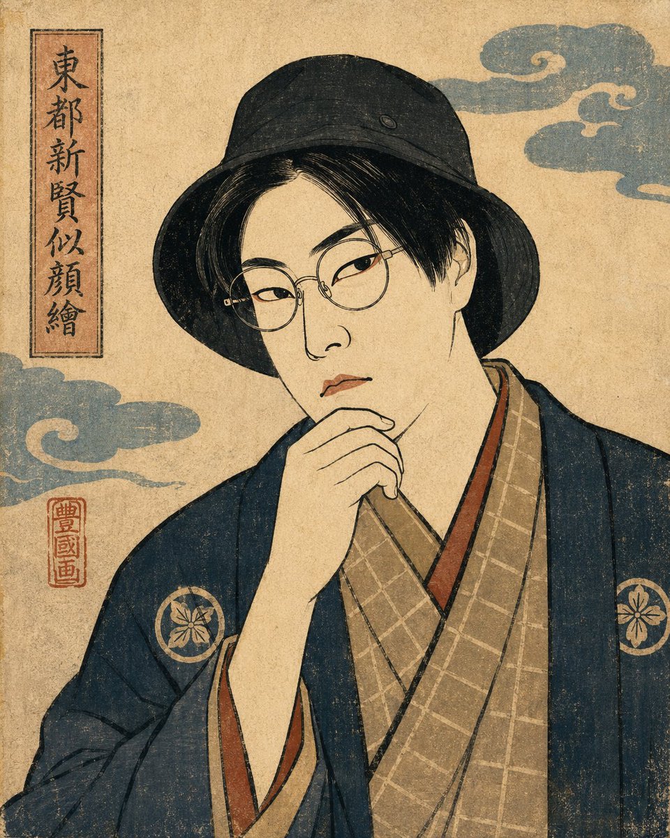 个人资料/头像 - 浮世绘人像变换