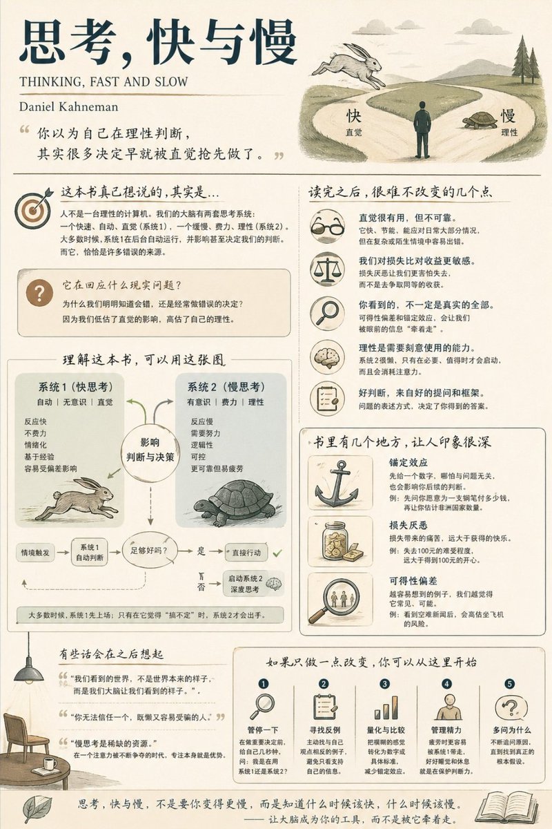 信息图 / 教育视觉 - 社交媒体书籍摘要信息图