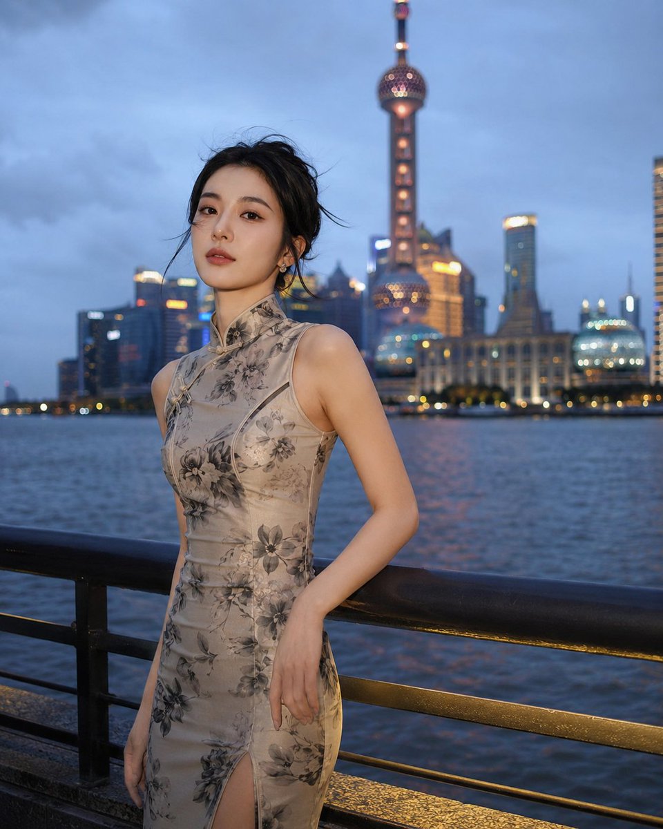 社交媒体帖子 - 全球审美标准人像